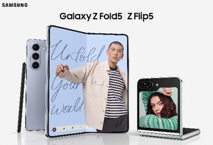 Galaxy Z Fold5和Z Flip5。 (图片来源：@evleaks)