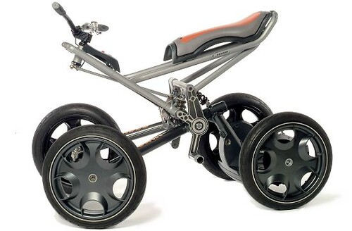Segway Centaur融合了个人运输车（PT）和四轮自行车的元素（来源：Segway）