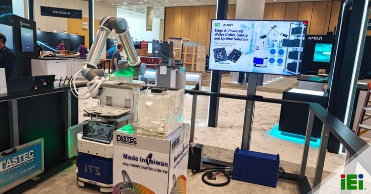 Nano X100 单板计算机(SBC)首次亮相于在旧金山举办的 AMD Advancing Ai 2026 活动。