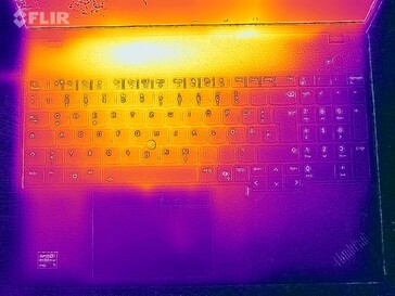 表面温度应力测试（顶面）