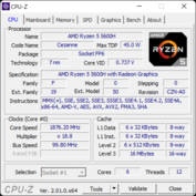 CPU-Z。CPU