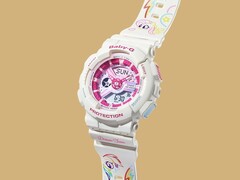 卡西欧 Baby-G BA-110XMLP25-7PFUN（如图）是与我的小马合作设计的最新手表。(图片来源：卡西欧）