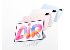 华为 MatePad Air(2026)采用了全新设计,摄像头模组更加简洁。