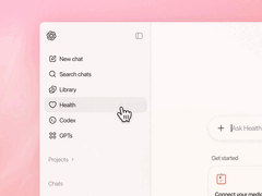 ChatGPT Health 不用于诊断和治疗，也不应该取代医疗服务。(图片来源：OpenAI）