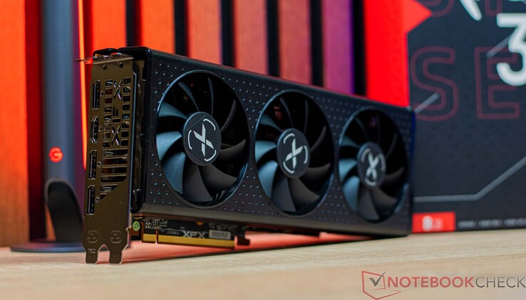 XFX Speedster QICK 308 Radeon RX 7600 黑色版