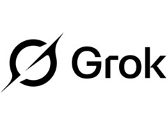 xAI 的人工智能助手 Grok 的徽标宣传图片。(图片来源：维基共享资源）