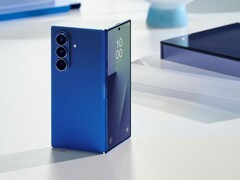 三星Galaxy Z Fold7（如图）的背板使用了钛金属。(图片来源：三星）