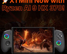 OneXPlayer X1 Mini 可与原版联想Legion Go 相媲美，显示屏完全相同。(图片来源：One-Netbook）