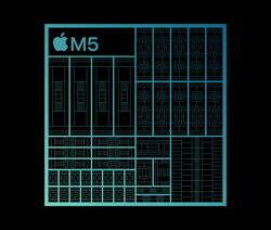 Apple M5 SoC（图片来源：Apple)