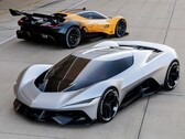Corvette CX 和 CX.R Vision Gran Turismo 概念车--非卖品。(图片来源：通用汽车）