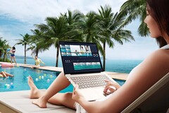 嗨 MateBook 使用圆形按键而非方形按键。(图片来源：Wiko）