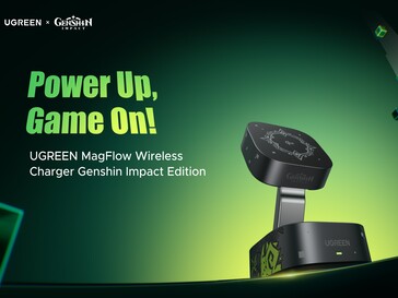 Ugreen MagFlow 无线充电器元心冲击版（图片来源：Ugreen PR）
