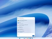 全新 Windows 11 搜索，显示最近使用的文件、应用、设置和内联操作。