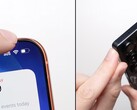 经过 1 米跌落测试后的 iPhone 17 Pro Max（左）和Galaxy S25 Ultra（右）。(图片来源：PhoneBuff on YouTube，截图）