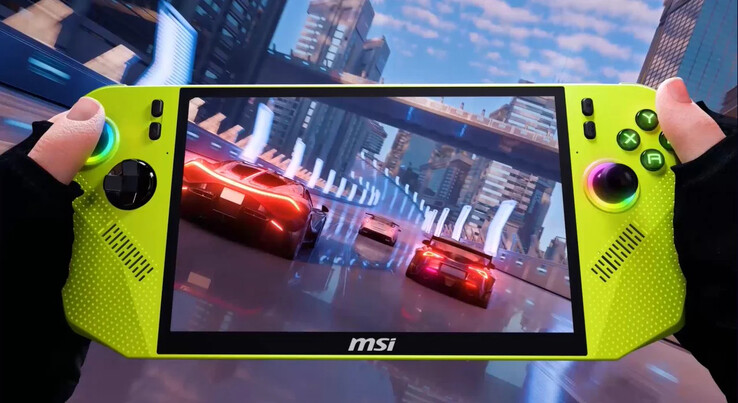 Claw A8，又称 Claw 8 Ryzen Edition，配备 8 英寸 120 Hz IPS 显示屏。(图片来源：微星科技）