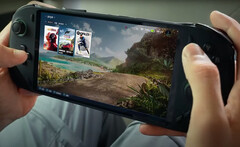 首款 Zen 5 和 RDNA 3.5 游戏掌上电脑将于本周晚些时候上市。(图片来源:One-Netbook)