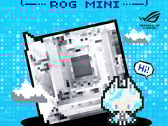 华硕 ROG &quot;Mini Blizzard &quot;主板的唯一预告片。(图片来源：华硕）