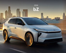 2026 年配备 NACS 充电接口的丰田 bZ SUV。(图片来源：丰田）