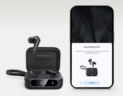 Soundcore P41i（如图）配有 3,000 毫安时电池，内置 USB-C 连接线。(图片来源：亚马逊）