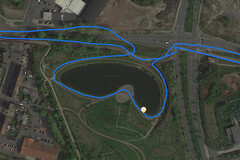 GPS test: OUKITEL U25 Pro - Lake