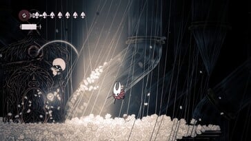 空洞骑士大黄蜂》角色模型的 PC 截图（图片来源：Steam）