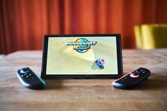 运行中的任天堂 Switch 2 游戏机（图片来源：Notebookcheck）