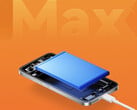 Note 17 Pro Max 还将支持 100W 快充。图为:一张突出显示大容量电池的宣传图。
