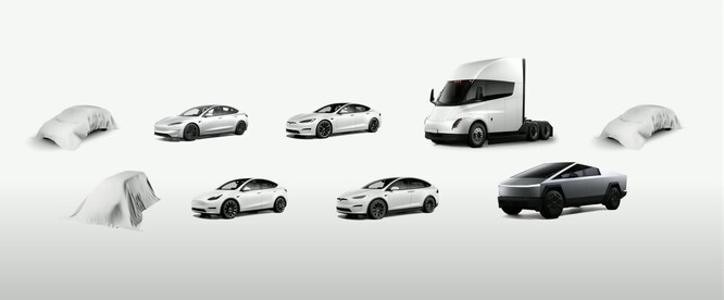 特斯拉预告将推出三款新型电动汽车，包括传闻已久的 Robovan。(来源：特斯拉通过 YouTube）