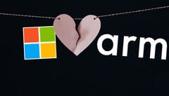 这并不是微软第一次尝试使用 ARM 芯片（图片来源：Unsplash/Microsoft/ARM - 已编辑）