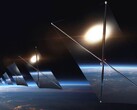 Reflect Orbital 将送入太空的卫星星座示意图。(图片来源：Reflect Orbital）