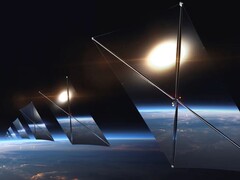 Reflect Orbital 将送入太空的卫星星座示意图。(图片来源：Reflect Orbital）