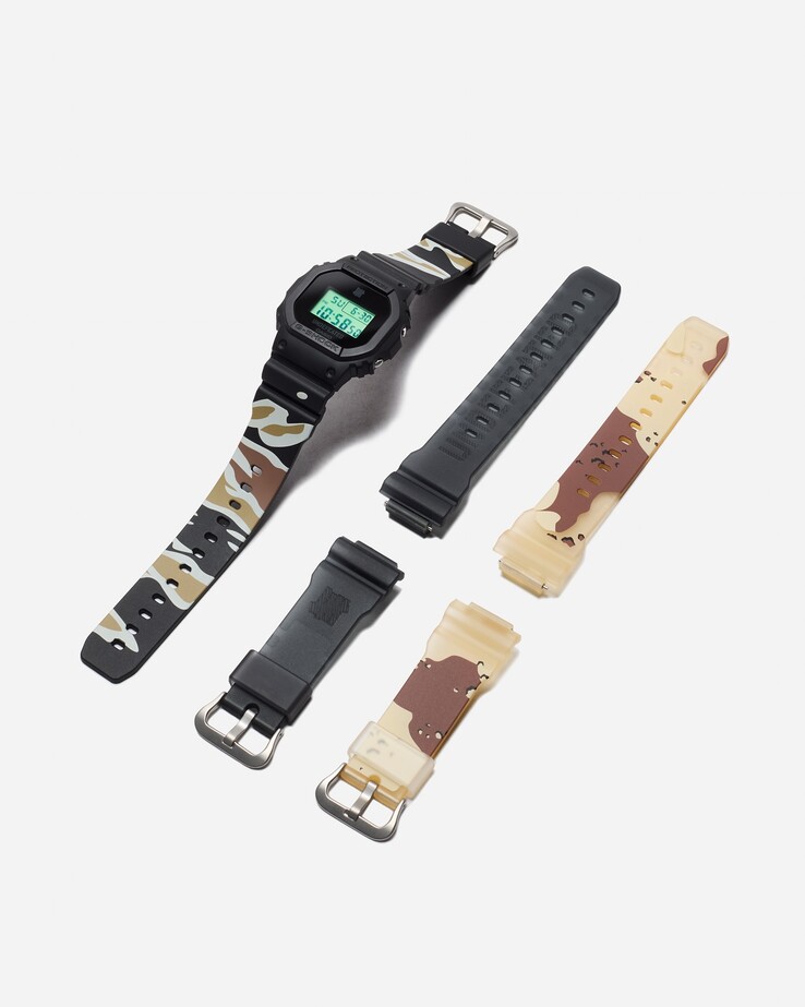 卡西欧 G-Shock x Undefeated DWE5600UD-1 腕表。(图片来源：Undefeated）