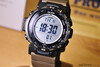 卡西欧 Pro Trek Lume Dial PRW-35LD-5 手表。(图片来源：卡西欧）