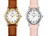 Citizen EW1277-15A 和 EW1273-08A（从左至右）