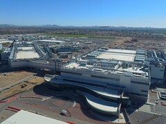 图为英特尔位于亚利桑那州的 Ocotillo 工厂（图片来源：英特尔）