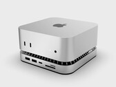 RayCue 的最新产品是一种相当紧凑的解决方案,可为新款 Mac mini 增加更多端口和存储空间。(图片来源:RayCue)