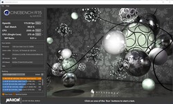 英特尔酷睿i5-12600K与Cinebench R15对比