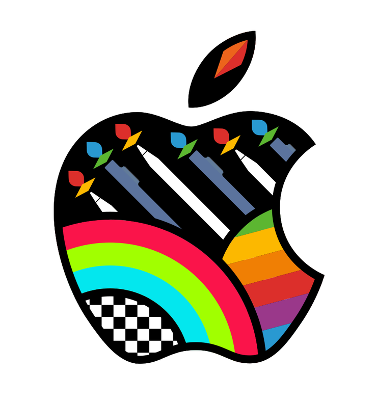 Apple BKC也有自己的 "孟买风格 "的新标志。(来源: IN)Apple