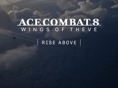 展示了《Ace Combat 8: Wings of Theve》的横幅