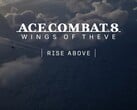 展示了《Ace Combat 8: Wings of Theve》的横幅