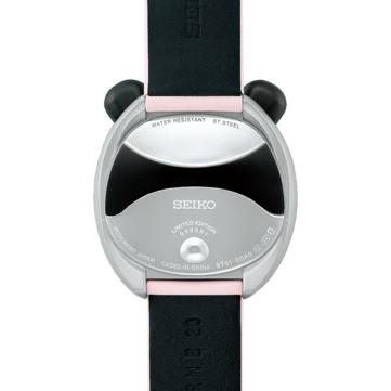 粉色 Seiko Power Design Project 熊猫盘计时腕表