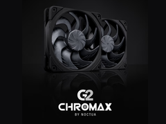 图为全黑色的 Noctua G2 Chromax