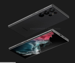 Galaxy S23 Ultra据传将推出即将推出的骁龙8代产品。（图片来源：@OnLeaks & Smartprix）。