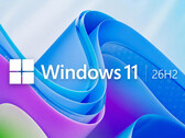 Windows 11 26H2 标志。此次更新带来了多项性能改进。