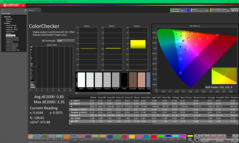 校准后的 ColorChecker
