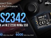 PNY 即将推出的高速 CS2342 M.2 2230 固态硬盘可与 Steam Deck、华硕 ROG Ally 和其他手持游戏设备配合使用（图片来源：PNY）