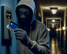 犯罪分子可以使用一张钥匙卡打开一个物业的所有 Saflok RFID 安全门，从而创建一张主钥匙卡。(资料来源：人工智能图像 Dall-E 3）
