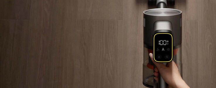 G30 Max 真空吸尘器可以显示脏污程度。