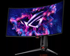 ROG Swift OLED PG34WCDM 是全球首款 34 英寸 OLED 和 240 Hz 显示器。(图片来源：华硕）