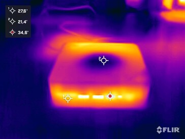 Bosgame 迷你 PC 英特尔第 12 代 N95 与压力测试（正面）